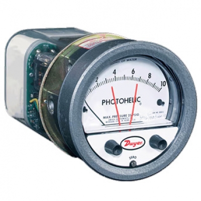 Series A3000 Photohelic Pressure Switch/Gauge